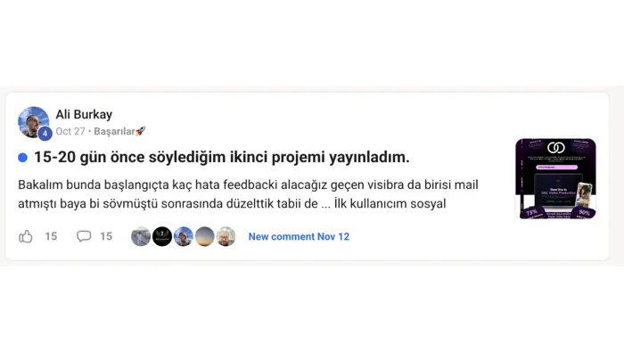 Üye başarısı